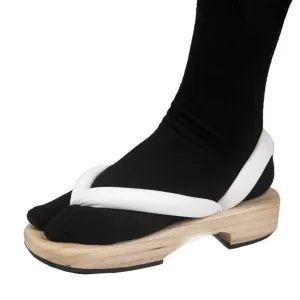 Kimono Sandal White
