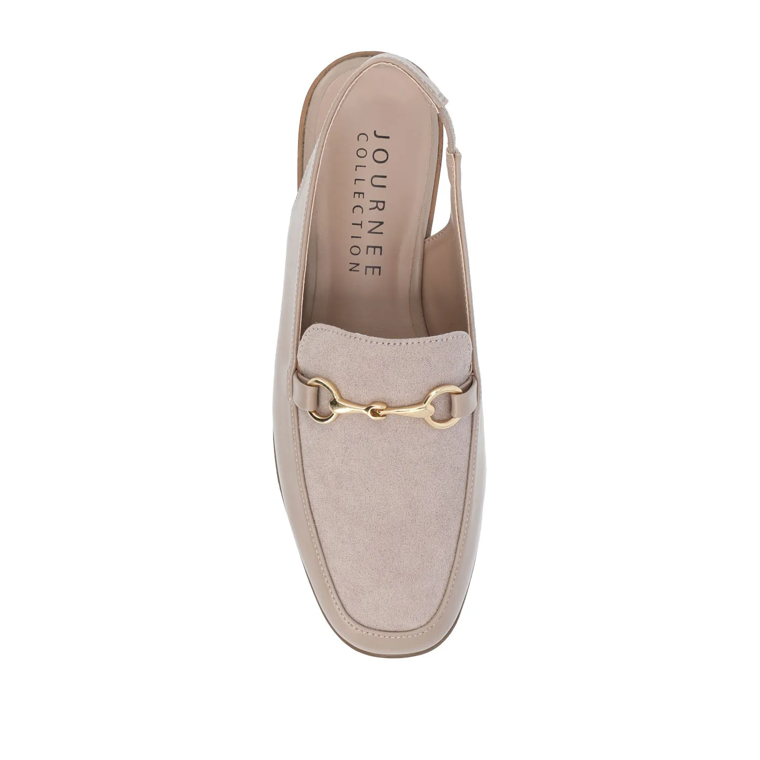 LAINEY LOAFER FLATS IN FAUX LEATHER