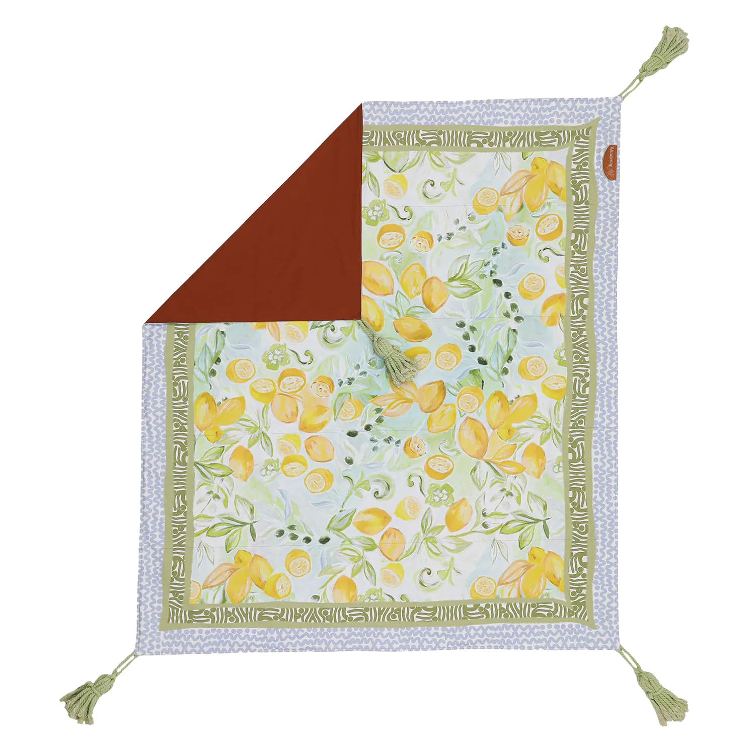 Le Lemon Picnic Blanket