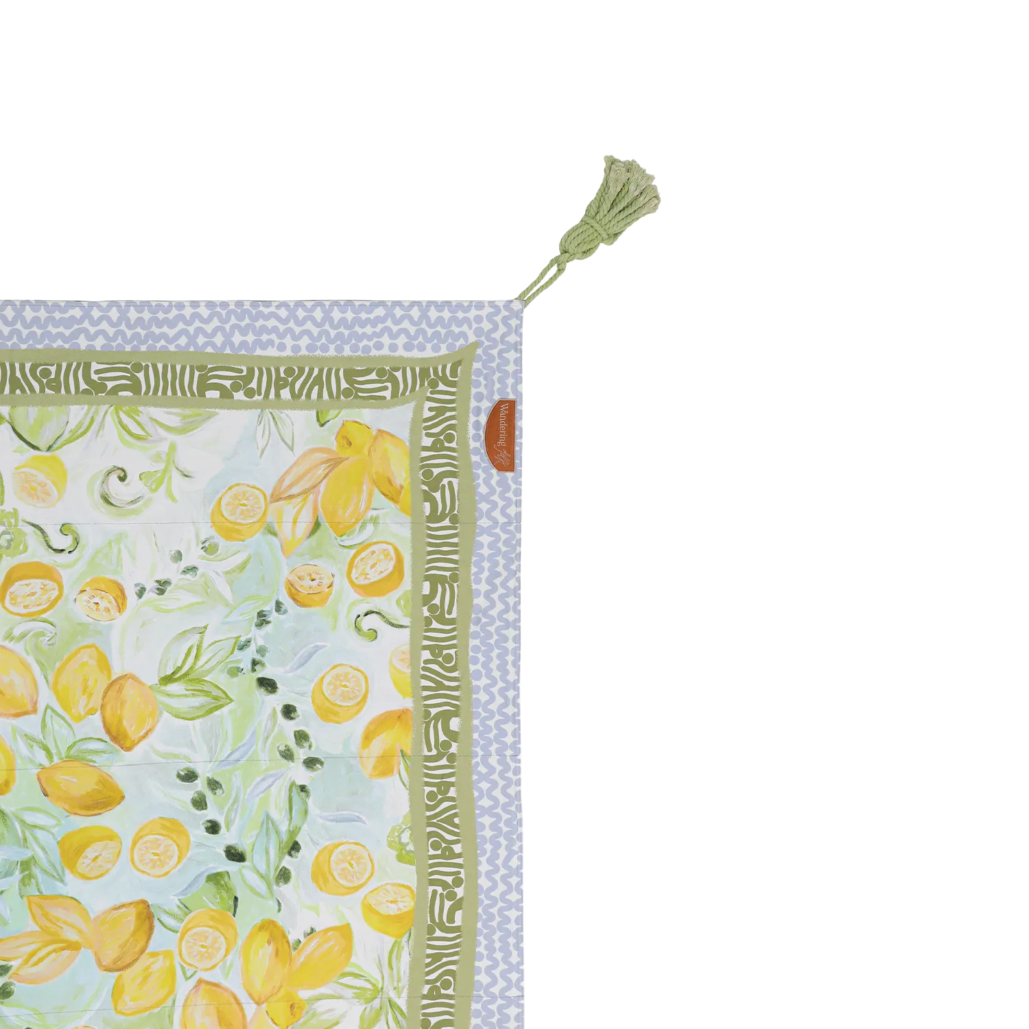 Le Lemon Picnic Blanket