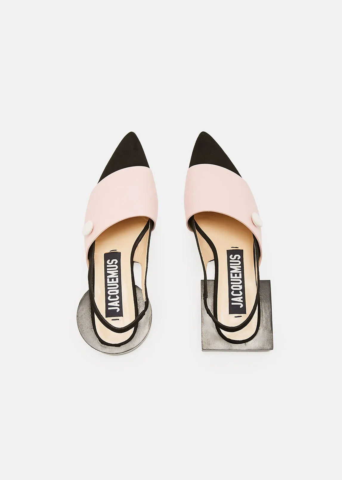 Leather Slingbacks