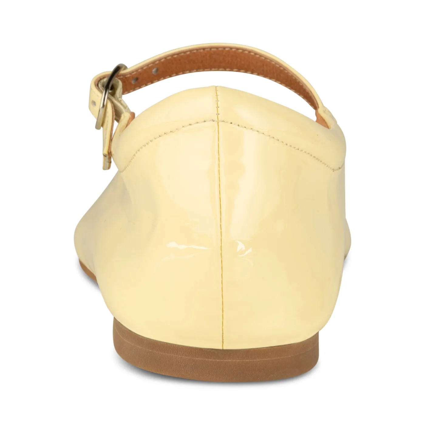 Maya patent ballerina - ANISE YELLOW
