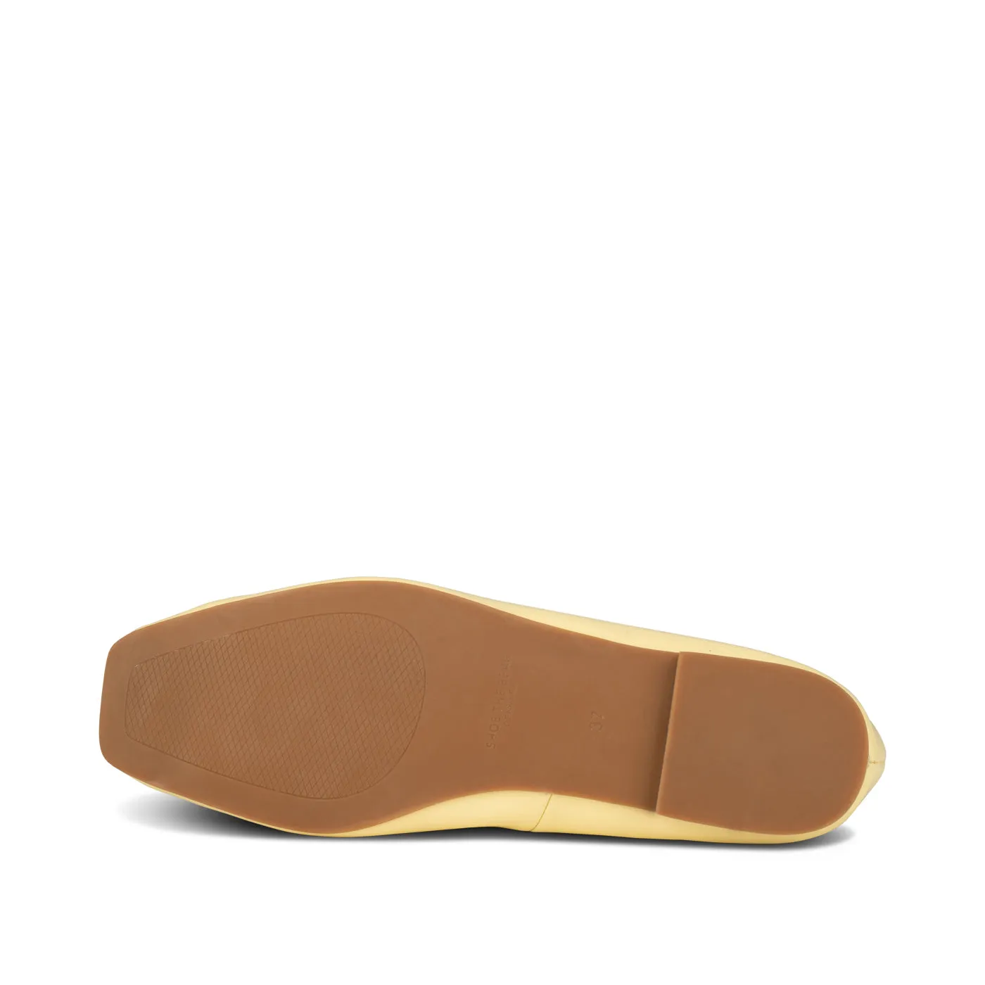 Maya patent ballerina - ANISE YELLOW