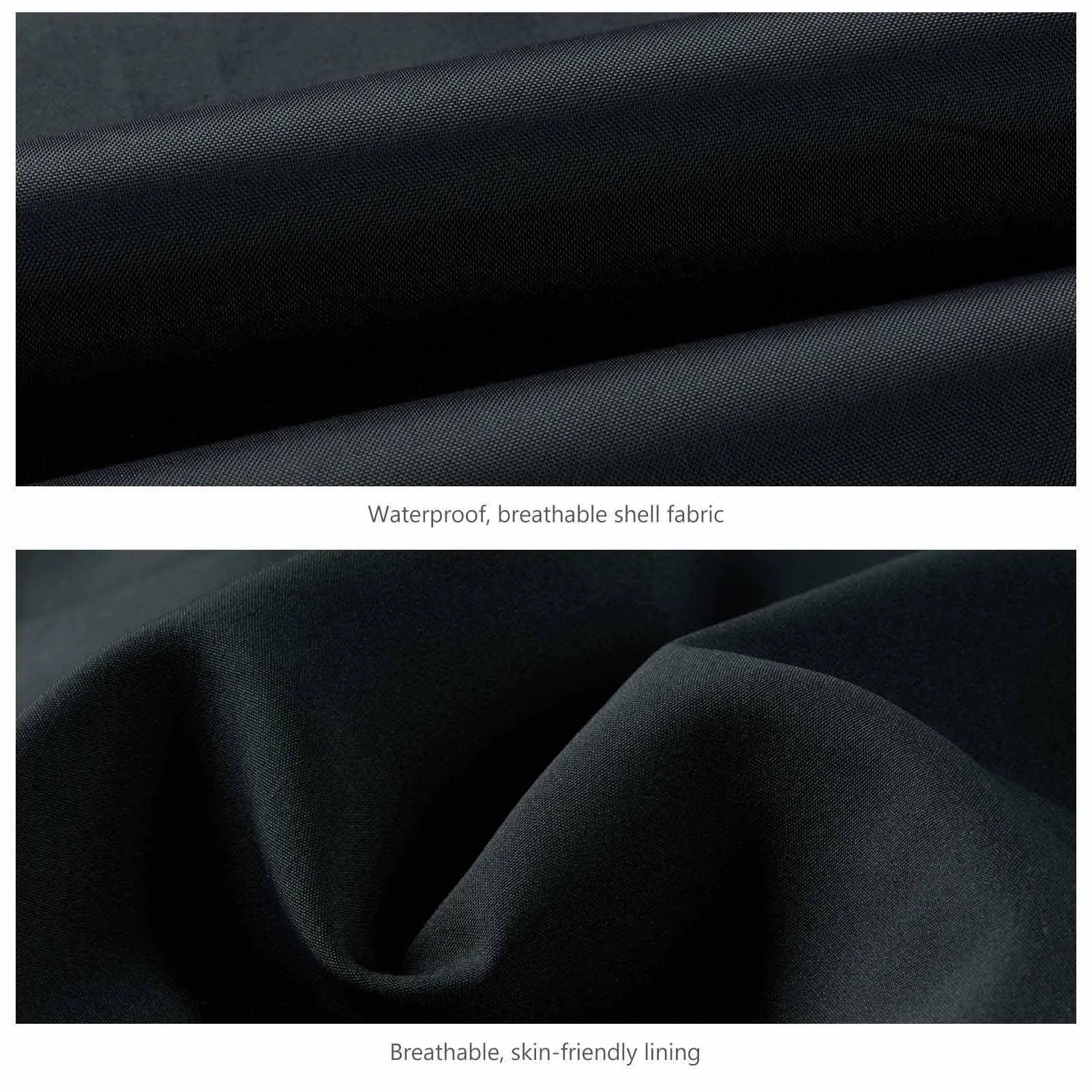 Men’s Complete Breathable Waterproof Rain Pants with 1/2 Zip Legs