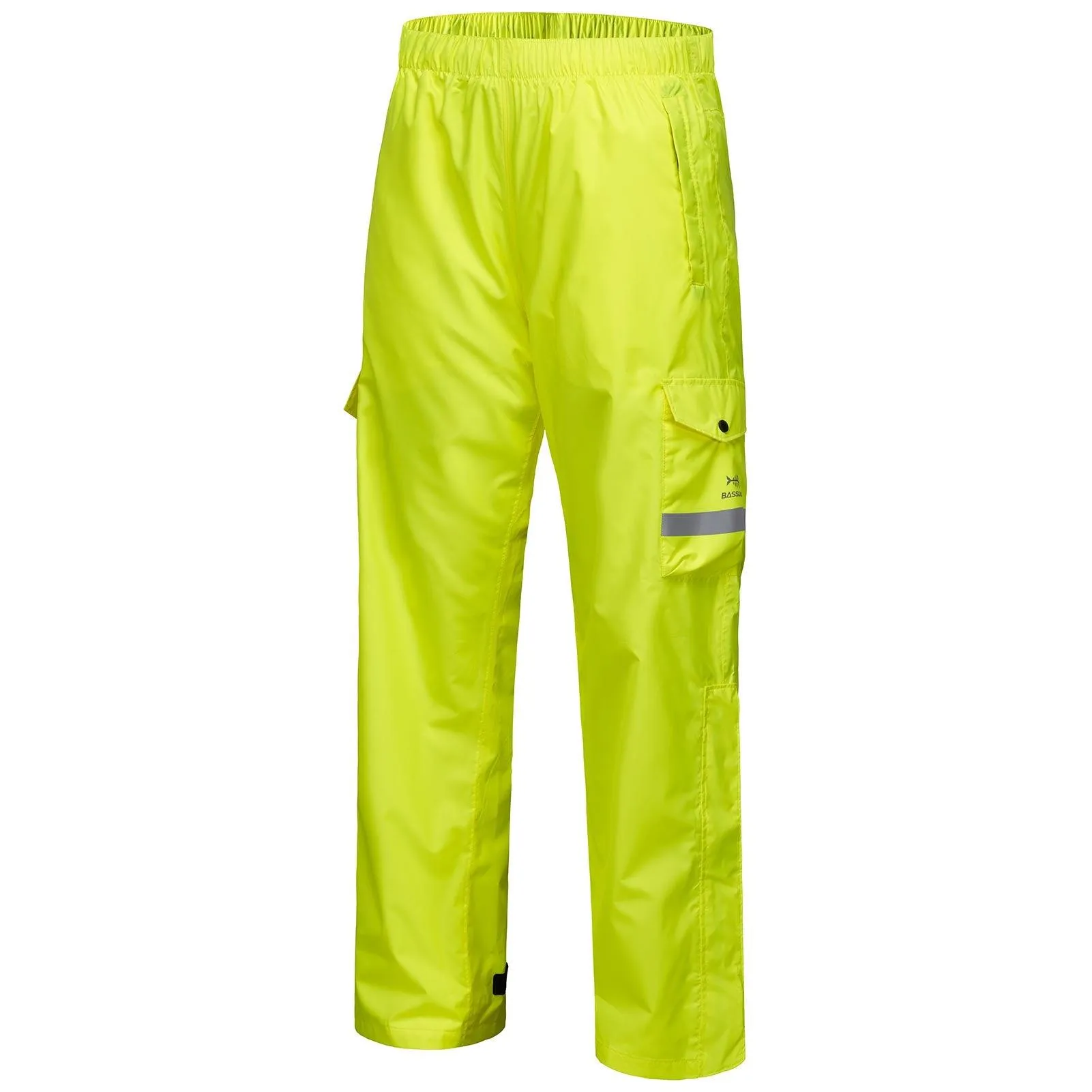 Men’s Complete Breathable Waterproof Rain Pants with 1/2 Zip Legs
