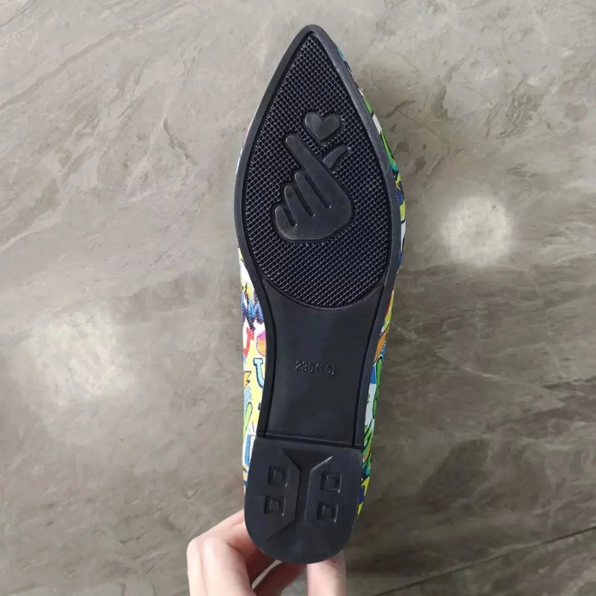 Merendy Boscoso Canvas Ballet Flat