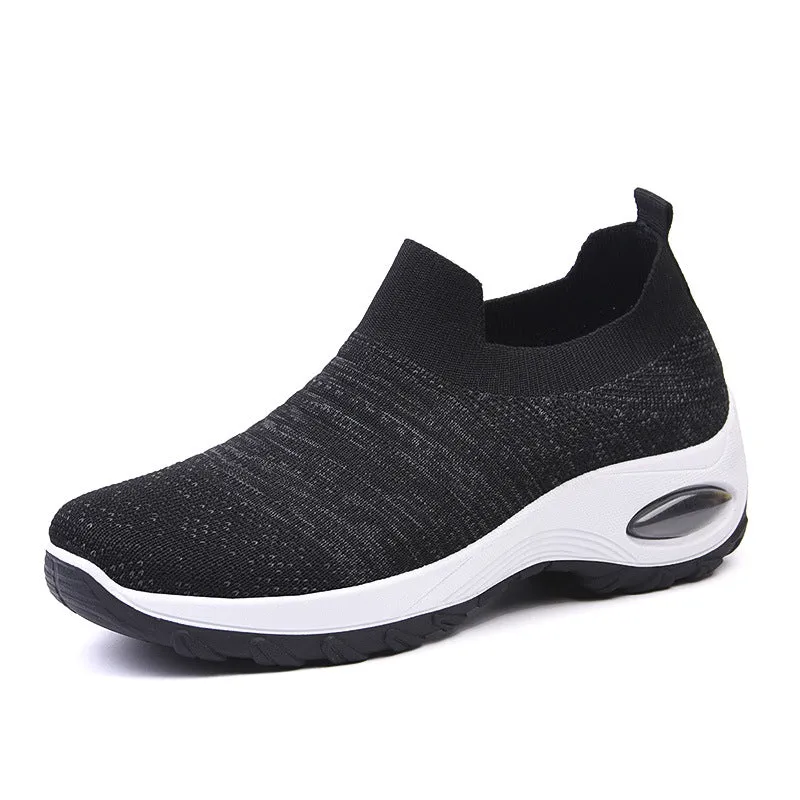 Mesh Soft Flyknit Walking Shoes