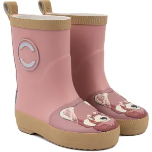 Mikk-Line Ash Rose Red Panda 3D Wellies