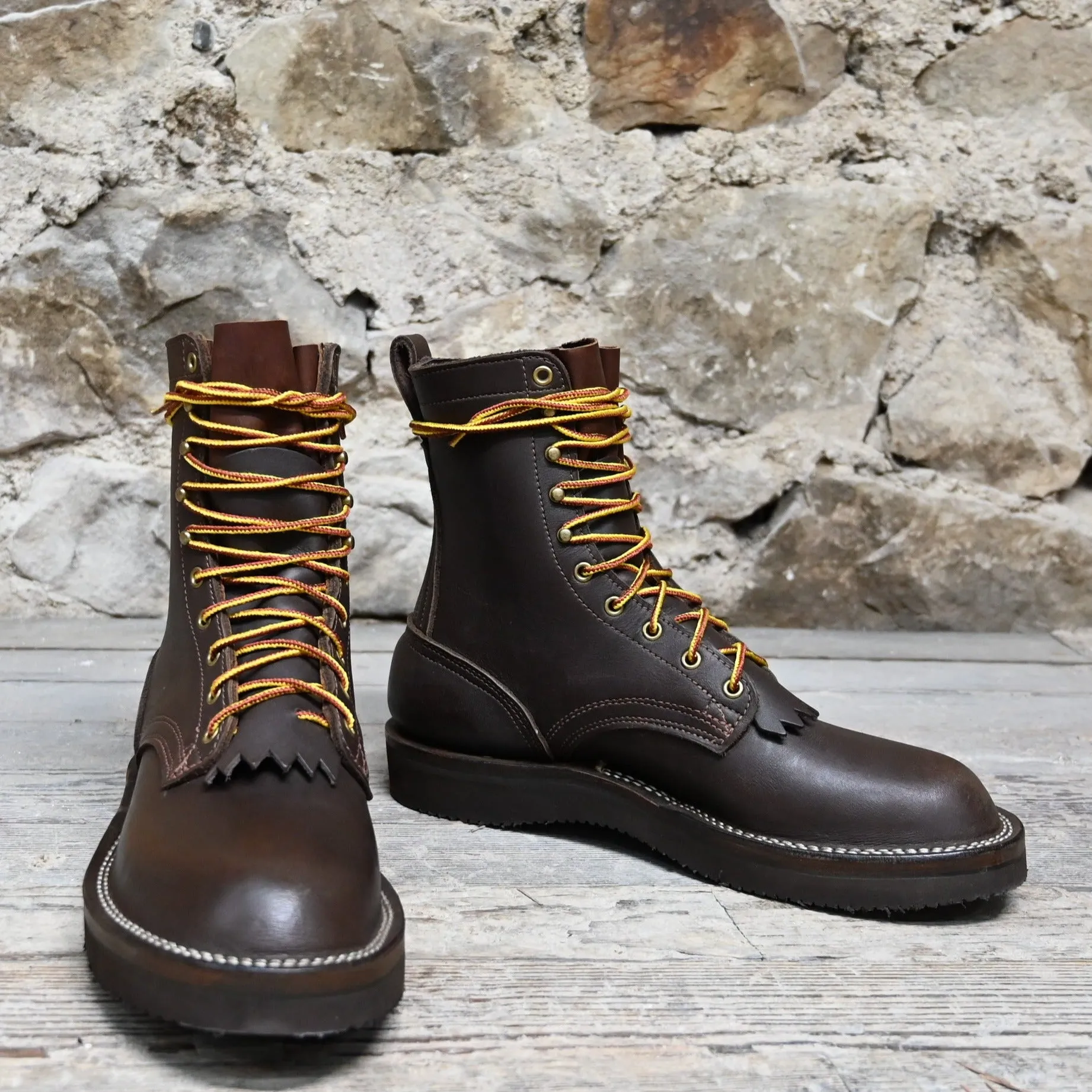 Nicks 8" Leather Lace Up Bowhunter