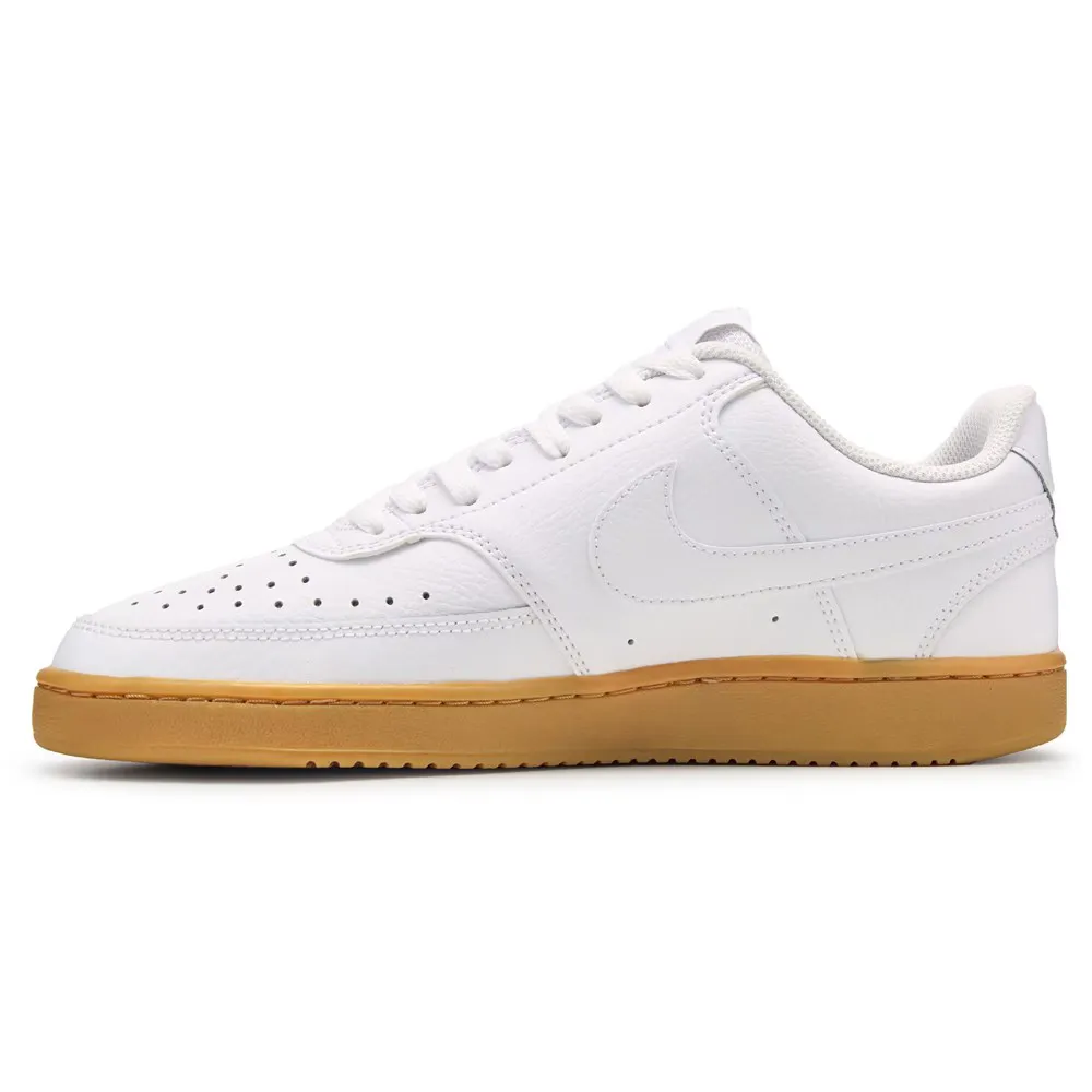 Nike Men's Court Vision Low Sneaker - White/Gum