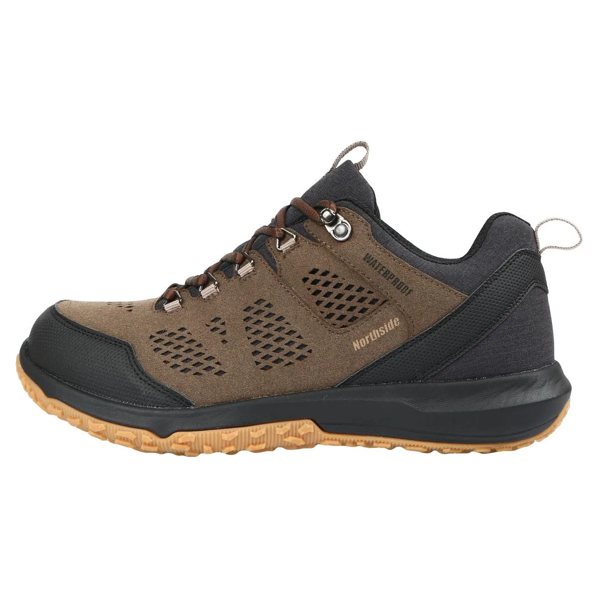 'Northside' Men's Benton WP Hiker - Brown / Black