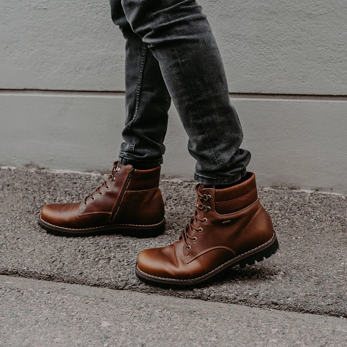 OLOS Men's GORE-TEX® eco-friendly ankle boots