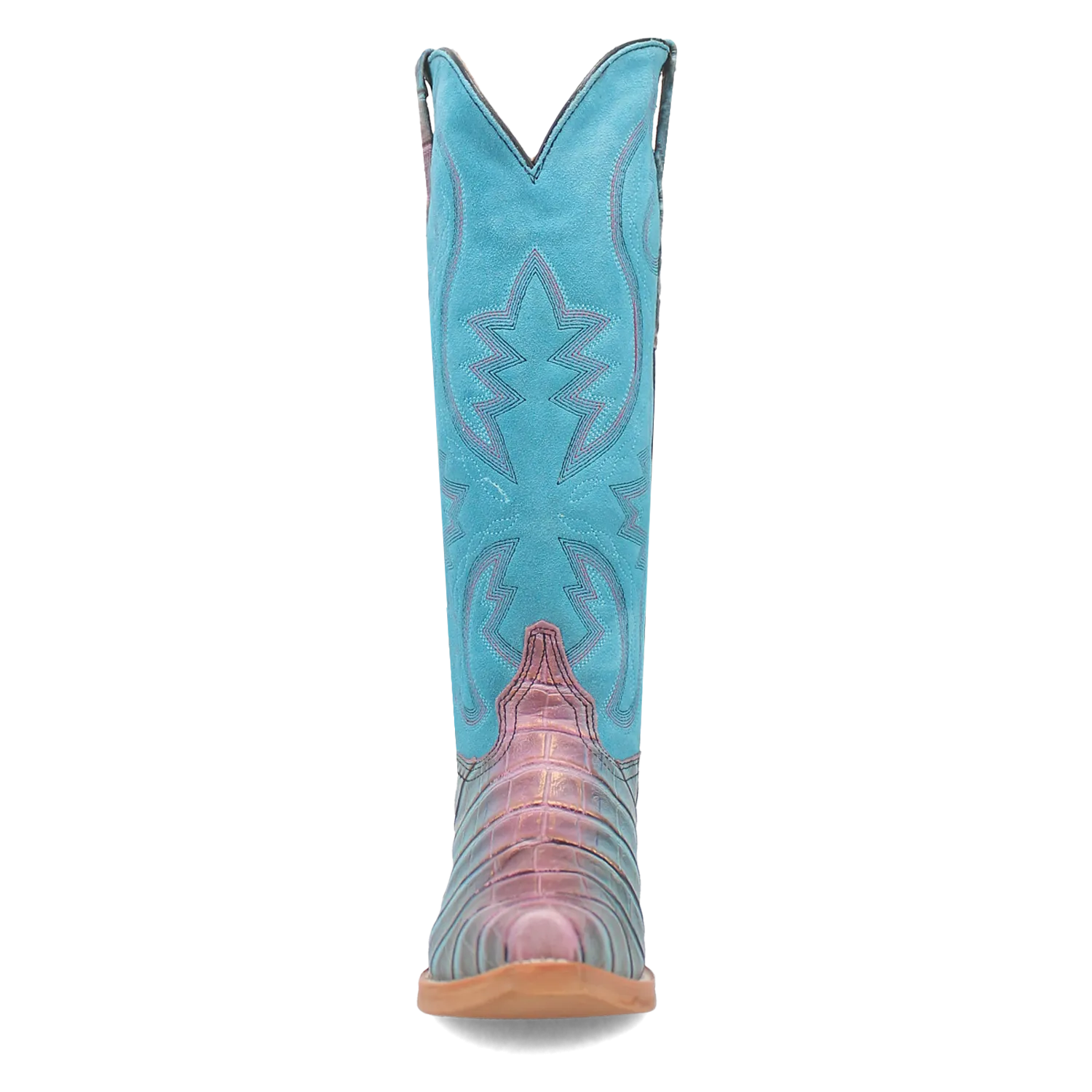 Online Exclusive | Dingo | Caterina Leather Boot in Blue **PREORDER