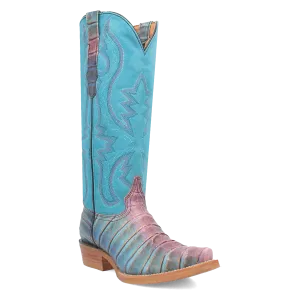 Online Exclusive | Dingo | Caterina Leather Boot in Blue **PREORDER