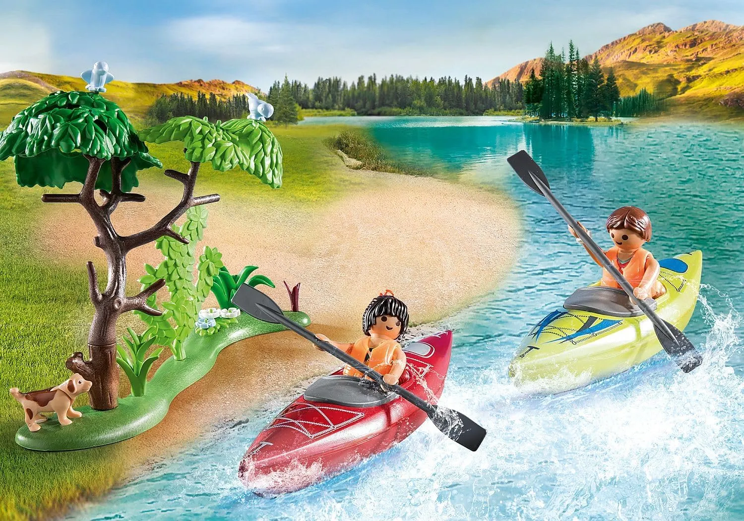 Playmobil 71425 - Camping with Kayaks