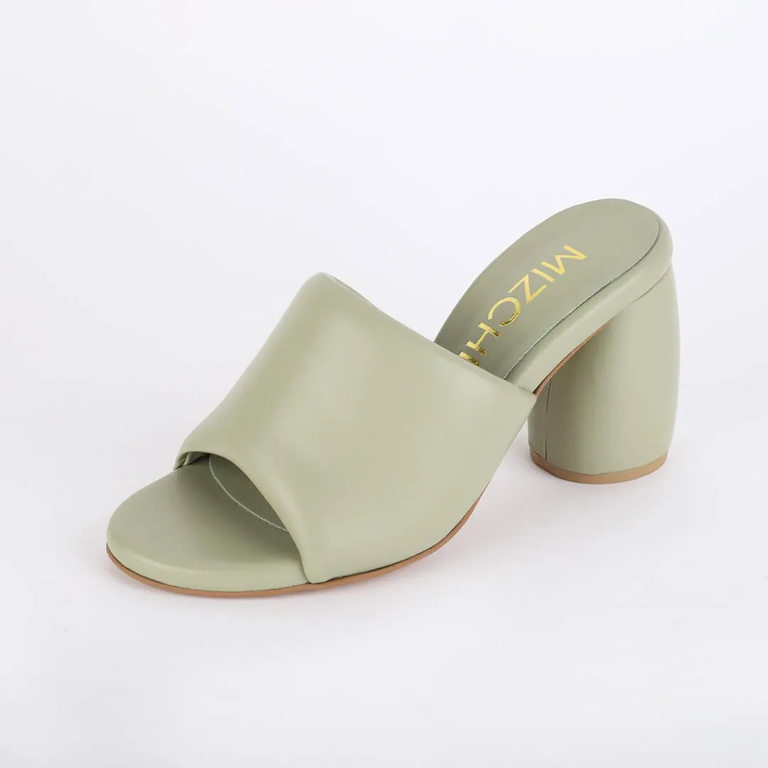 POCCIN - soft chunky heel mule