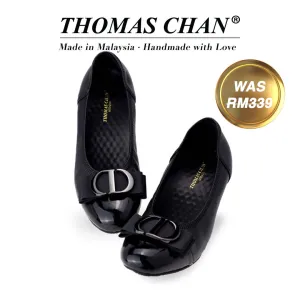 [Pre-Order] Classic Ribbon Court Shoes 2"inch [Office Wear Series]
