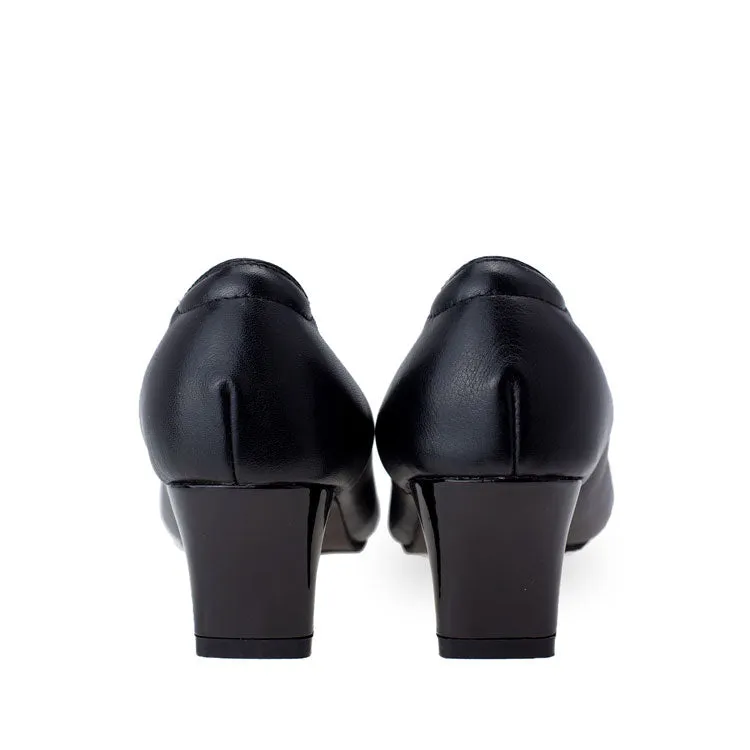[Pre-Order] Classic Ribbon Court Shoes 2"inch [Office Wear Series]