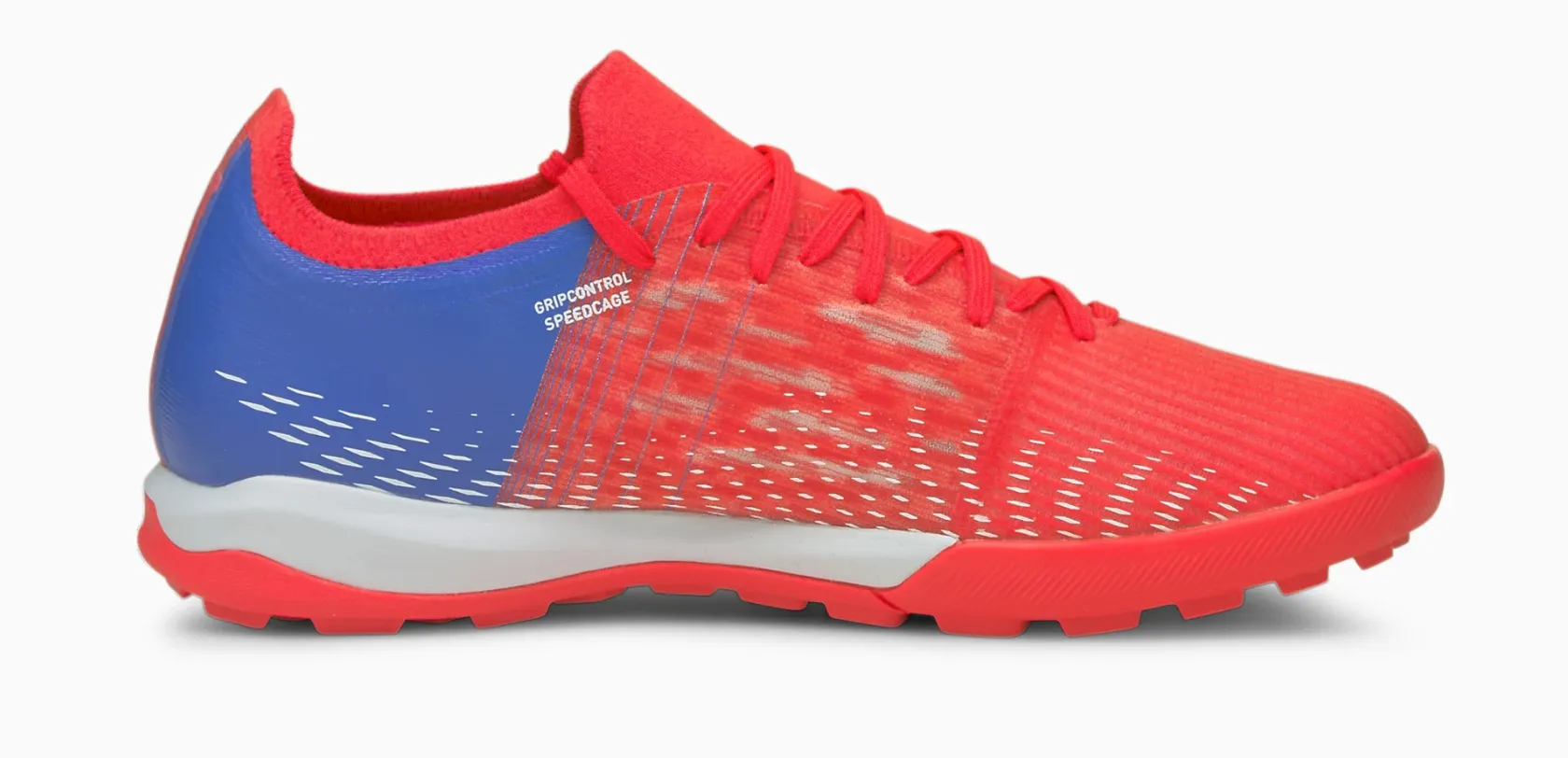 Puma Ultra 3.3 Turf Soccer Cleat - Sublaze-White-Bluemazing