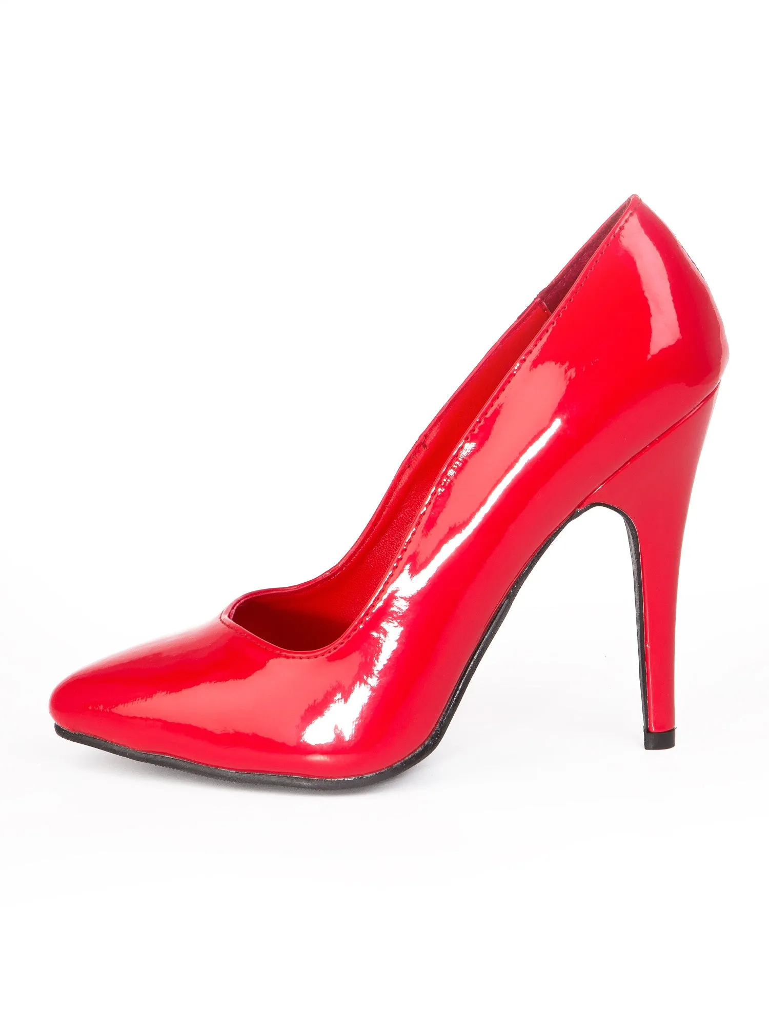 Red Patent Court Shoe