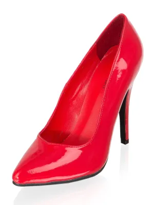 Red Patent Court Shoe