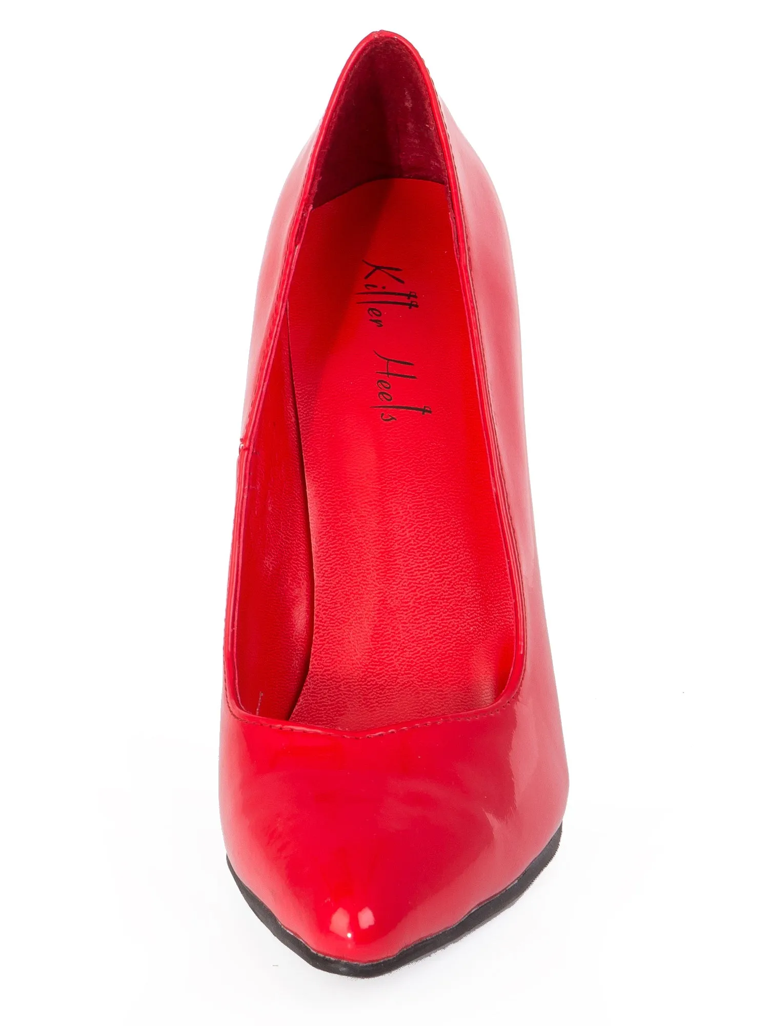 Red Patent Court Shoe