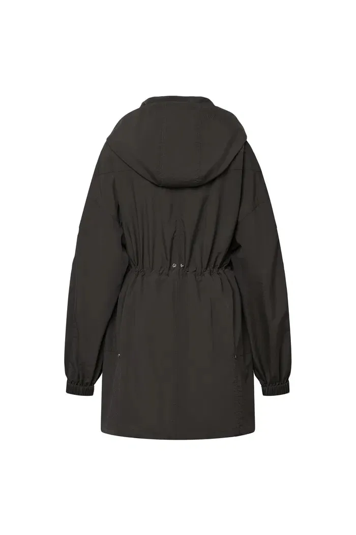 Saza Windbreaker Short Dress