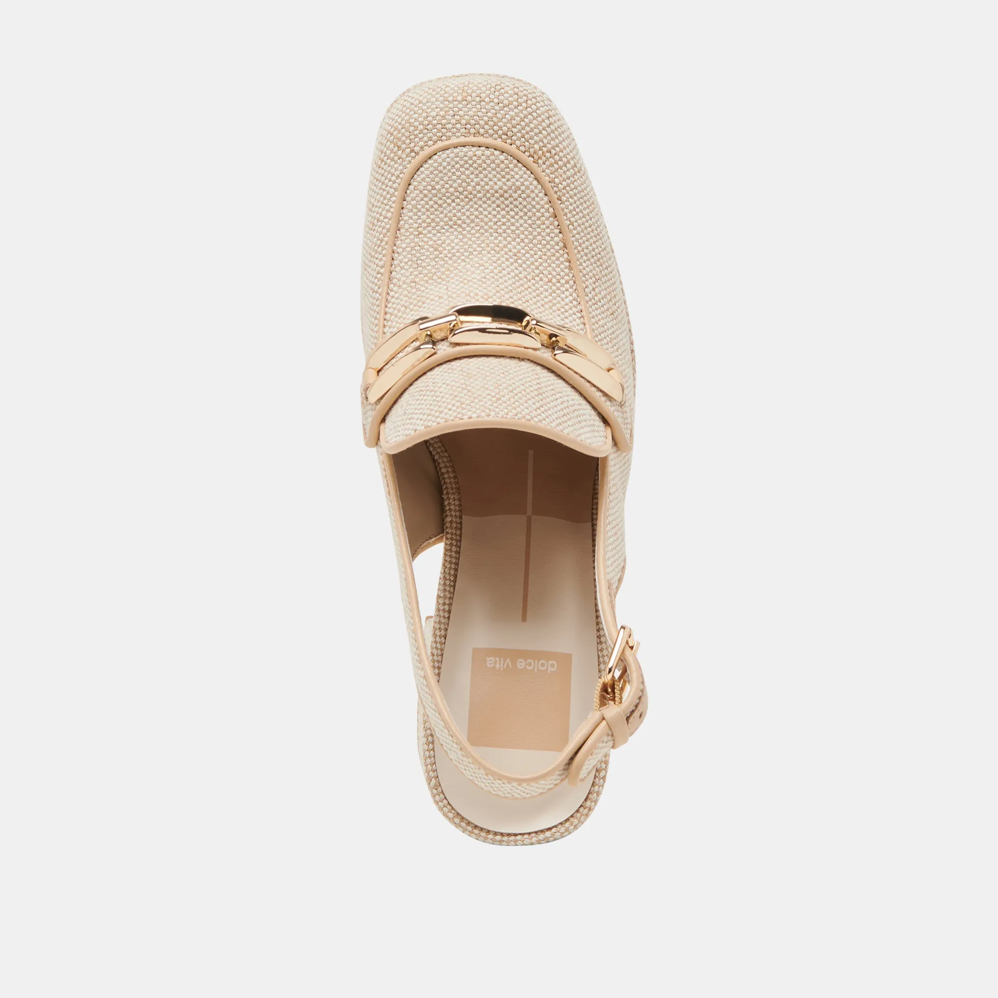 SIRUS HEELS SANDSTONE WOVEN
