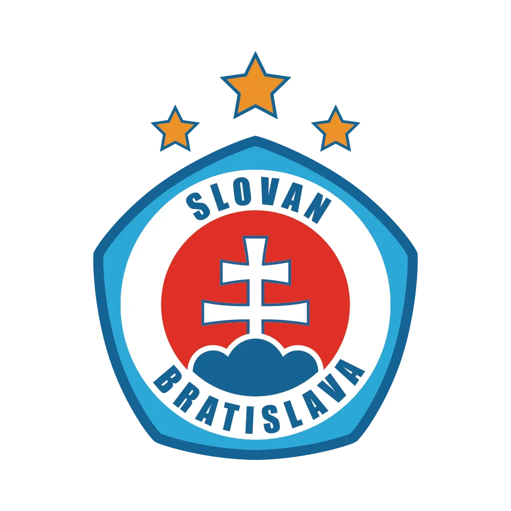 SK Slovan Bratislava Stickers: Custom UV DTF Decals with Belasí Pride 🦅💙🤍