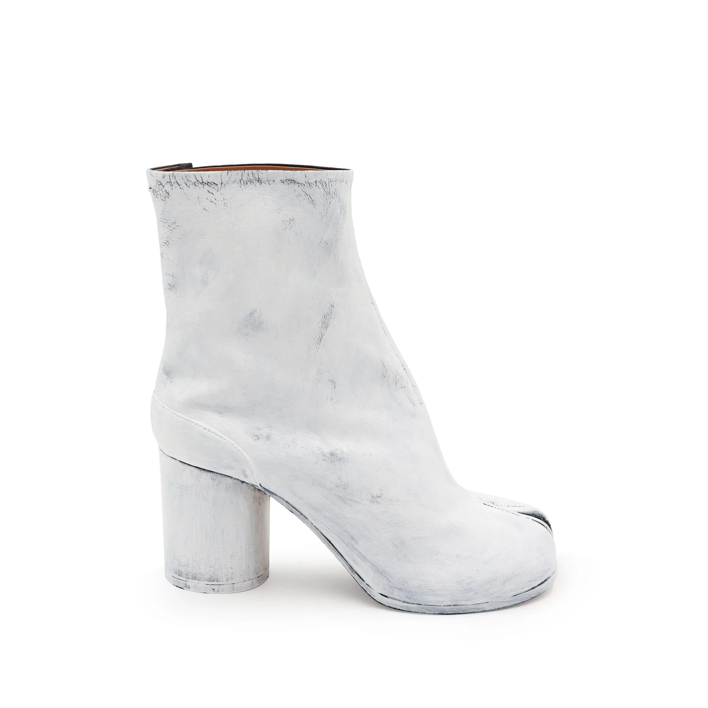 Tabi Bianchetto Ankle Boots 8cm Heel