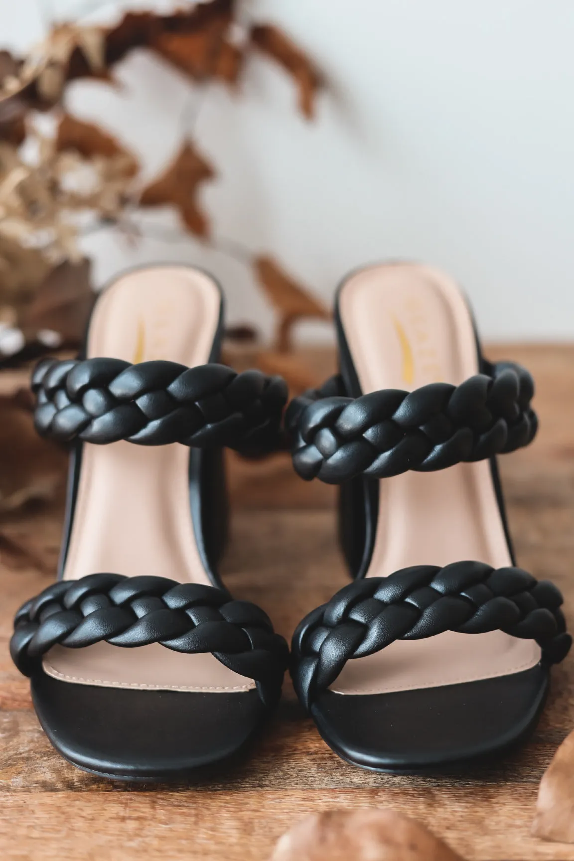 The Laura Braided Heels-2 Colors