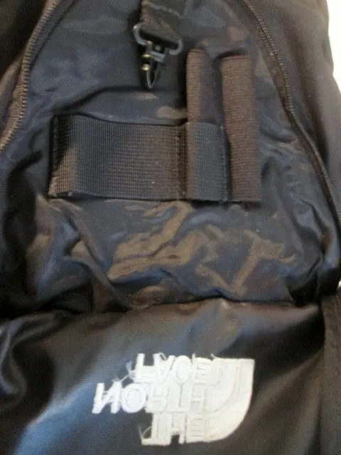 THE NORTH FACE PANDORA BACKPACK Shoulder Rucksack Travel BAG BLACK Vegan Teardrop