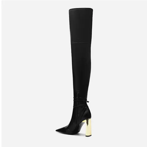 Tillbuy Value knee high classic boots