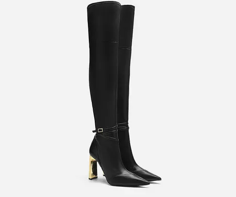 Tillbuy Value knee high classic boots