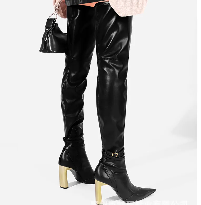 Tillbuy Value knee high classic boots