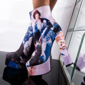 Up Above! Painting Platform Booties