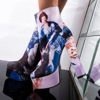 Up Above! Painting Platform Booties