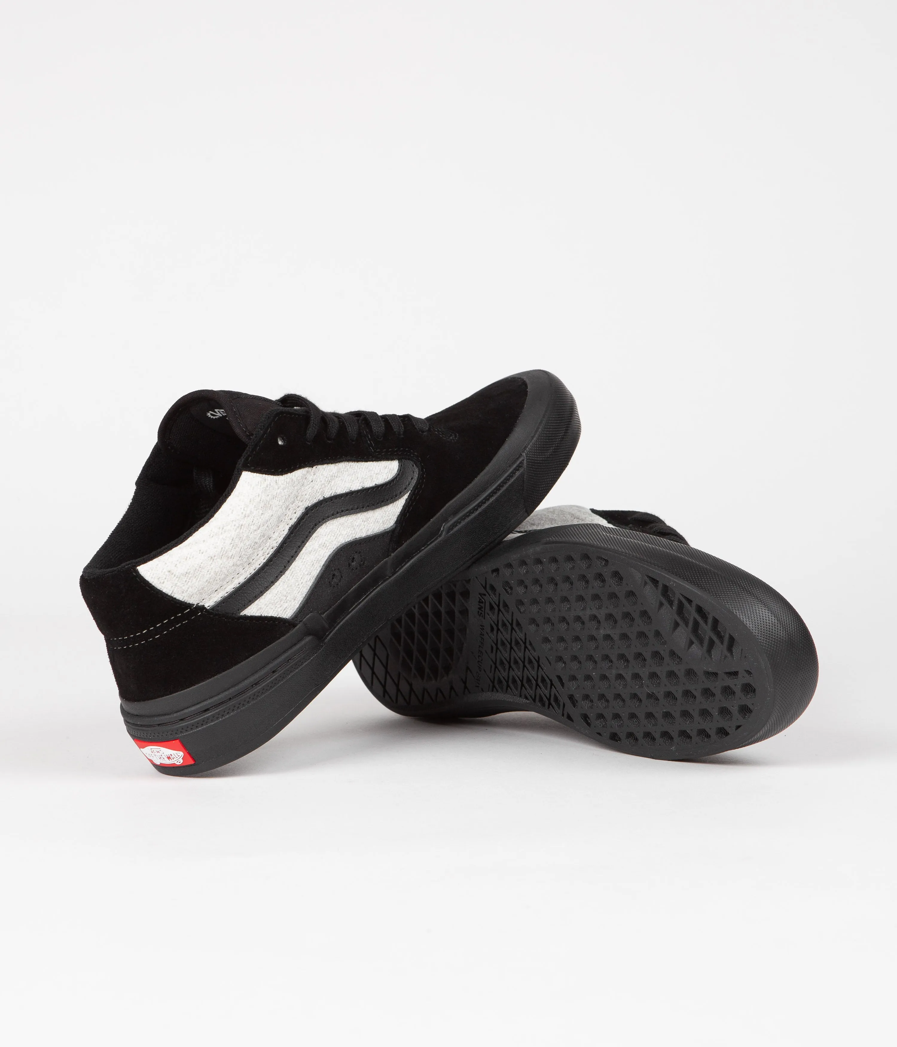 Vans BMX Style 114 Shoes - (Fast And Loose) Black