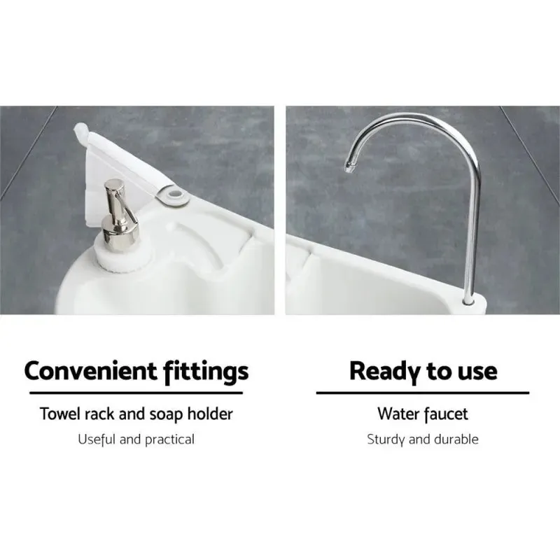 Weisshorn Portable Camping Wash Basin | 19 Litre