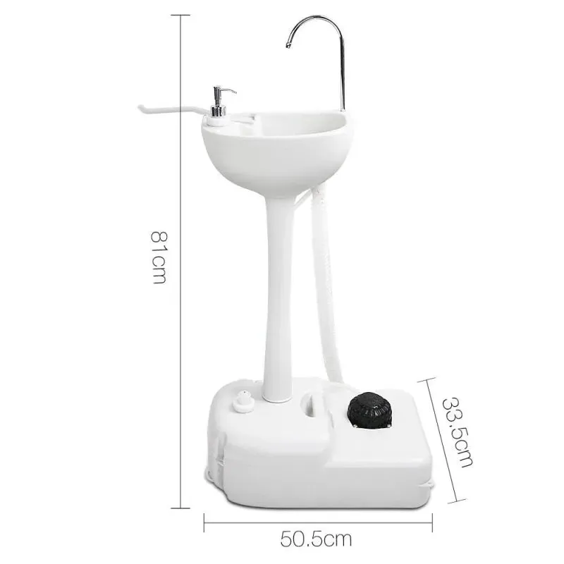 Weisshorn Portable Camping Wash Basin | 19 Litre