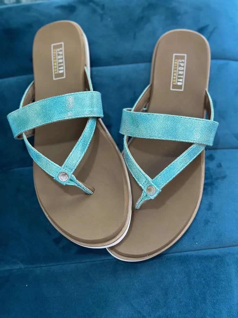 YELLOW BOX - SHAYNE in Turquoise