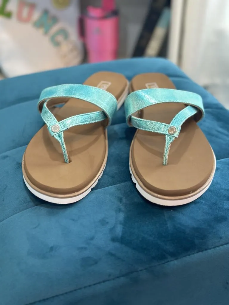 YELLOW BOX - SHAYNE in Turquoise